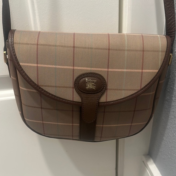 Burberry Brown and Tan Crossbody Bag - Picture 1 of 10